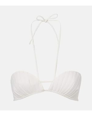 Adriana Degreas Bikini Coquille De Mer - Weiß