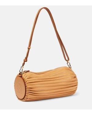Loewe Sac Bracelet En Cuir - Orange