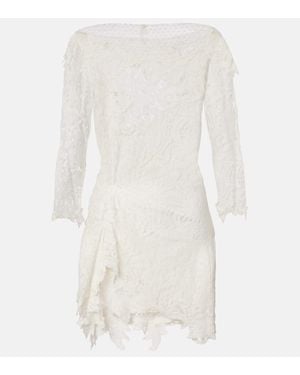 Isabel Marant Minikleid Rubiana Aus Spitze - Weiß