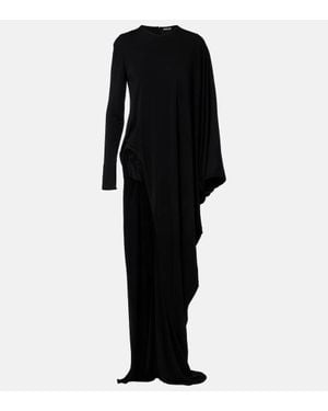 Tom Ford Maxikleid Aus Jersey - Schwarz
