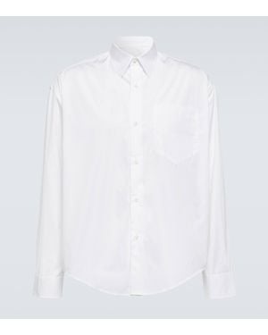 Ami Paris Cotton Poplin Shirt - White