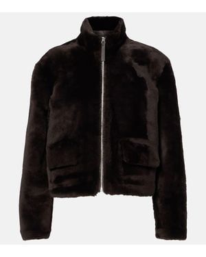Proenza Schouler Label Jacke Scarlett Aus Shearling - Schwarz