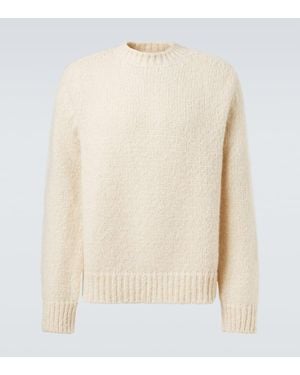 Jil Sander Mohair And Alpaca-Blend Jumper - Natural
