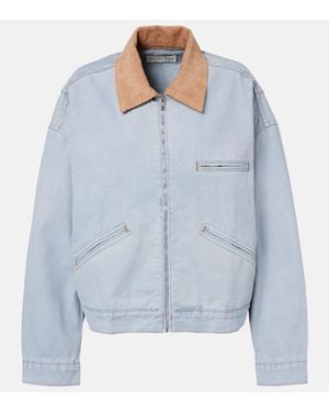 SLVRLAKE Denim Giacca Di Jeans Camden - Blu