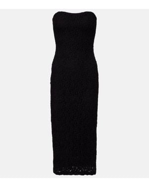 Max Mara Midikleid Elegante Luciana - Schwarz
