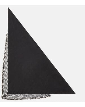 Isabel Marant Silk Scarf - Black
