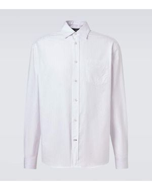 dunhill Oxford-Hemd Aus Baumwolle - Weiß