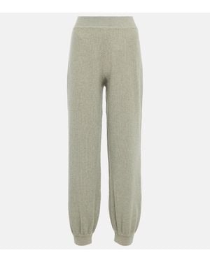 Loro Piana Cashmere Joggers - Green