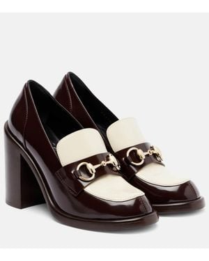 Gucci Pumps Mocassino Savoy Horsebit - Nero