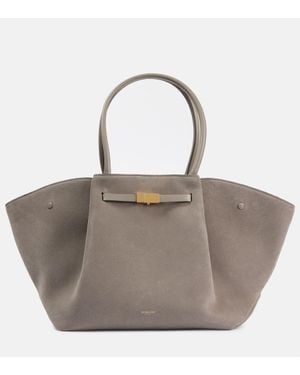 DeMellier London New York D90 Suede Tote Bag - Grey