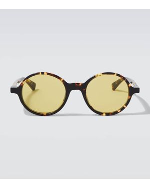 Bottega Veneta Runde Sonnenbrille Slim Ribbon - Braun
