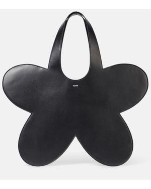 Coperni Leather Tote Bags in Black | Lyst