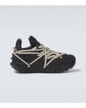 Moncler Genius X Rick Owens Trailgrip Megalace Trainers - Black