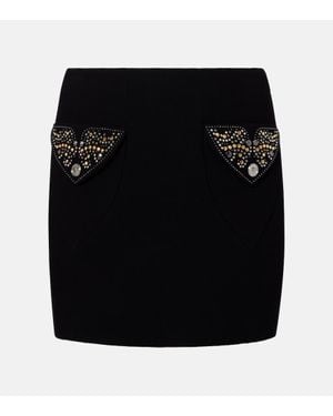 スカート VERSACE Women Mini Skirts 10126301A08447 1B000 Black VERSACE | Black Women's Mini Skirt | YOOX
