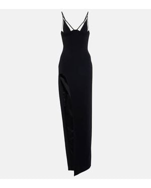 David Koma 'Open Leg Cami' Dress - Black