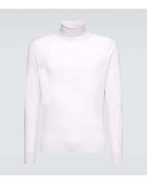 ZEGNA Pullover Cashseta Aus Kaschmir Und Seide - Weiß