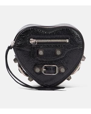 Balenciaga Le Cagole Heart Mini-Tasche - Schwarz