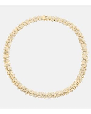 Suzanne Kalan Collar Tenis De Oro De 18 Ct Con Diamantes - Metálico
