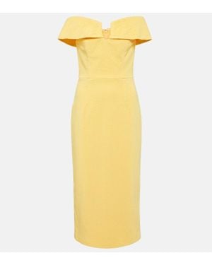 Rebecca Vallance Cielo Embellished Corset Dress in Blue | Lyst