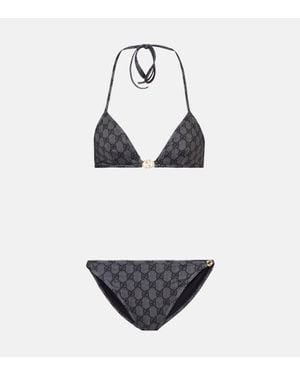 Gucci Bikini Gg - Blanc