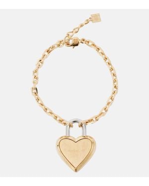 Givenchy Bracciale Heart Lock - Metallizzato
