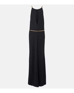 Tom Ford Evening Dress With Chain Details - Black