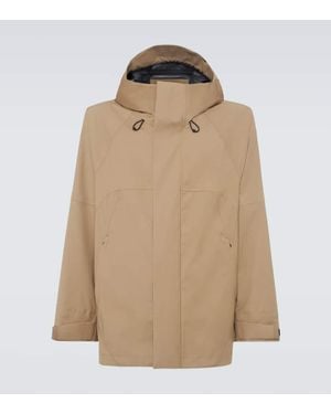 Loro Piana Wool-Blend Technical Jacket - Natural