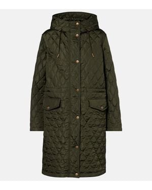 Burberry Quilted Woven Jacket - Green