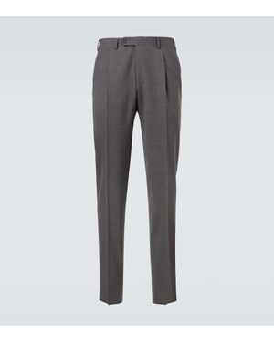 Canali Pantaloni Slim - Grigio