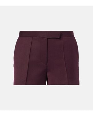 Alex Perry Twill Shorts - Purple