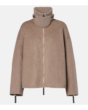 Proenza Schouler Label Carina Wool-Blend Jacket - Brown