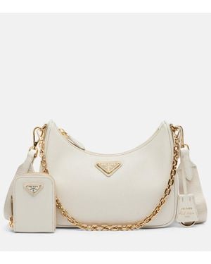 Prada Schultertasche Re-Edition 2005 - Natur