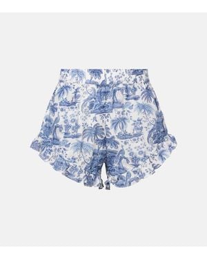 STAUD Shorts Boyana - Blu