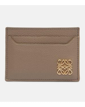 Loewe Kartenetui Anagram Aus Leder - Natur