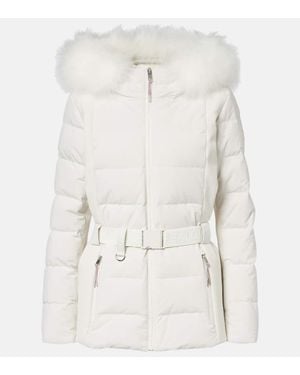 Yves Salomon Skijacke Doudoune 58Cm - Weiß