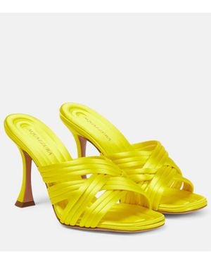 Aquazzura Mules Oahu 95 - Giallo