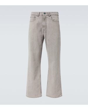 Our Legacy Third Cut Mid-Rise Wide-Leg Jeans - Gray