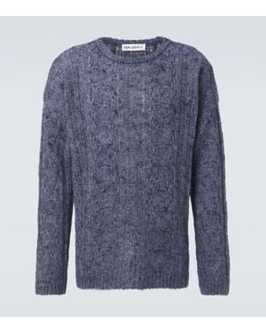 Our Legacy Pullover Popover Aus Einem Wollgemisch - Blau