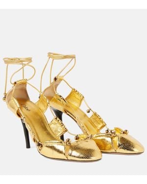 Chloé Luna Pumps 90Mm - Mettallic