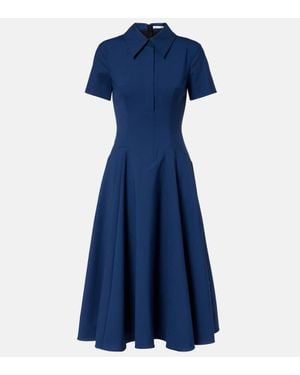 Emilia Wickstead Jody Shirt Dress - Blue