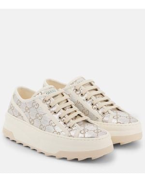 Gucci Gg Low-Top Trainers - White