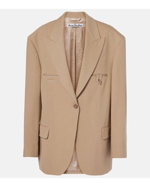 Acne Studios Face Blazer - Natural