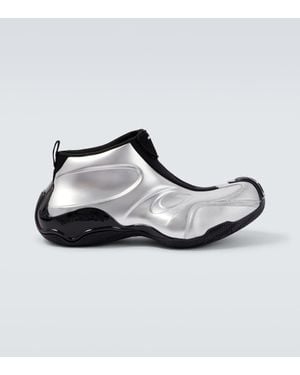 Balenciaga Slip-On High-Top Trainers - Metallic