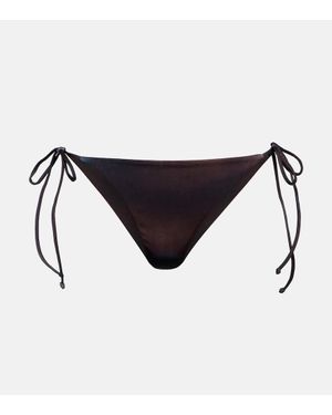 Jean Paul Gaultier Tattoo Collection Bikini Bottoms - Black