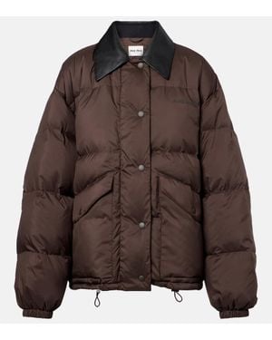 Miu Miu Daunenjacke - Braun