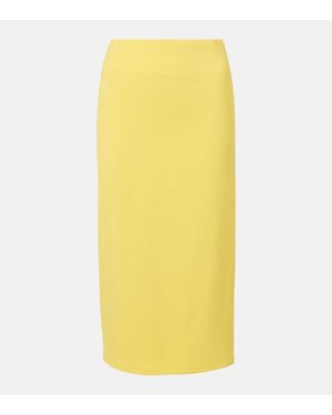Jacquemus Sablier Pencil Skirt - Yellow