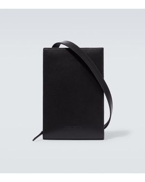 Jacquemus Portemonnaie Mit Riemen La Gadju Aus Leder - Schwarz