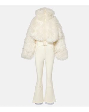 CORDOVA Skianzug Nozawa mit Shearling - Weiß