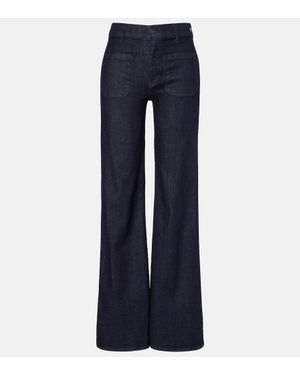 Nili Lotan Wide-Leg Jeans Florence - Blau