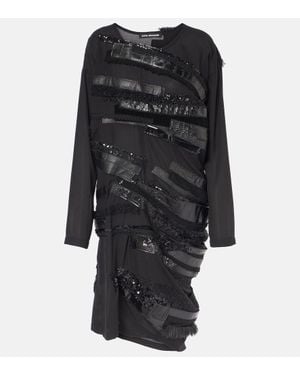 Junya Watanabe Midikleid - Schwarz